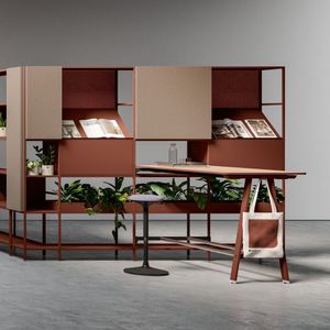 Concerto Bookcase - Cabinet by Bralco