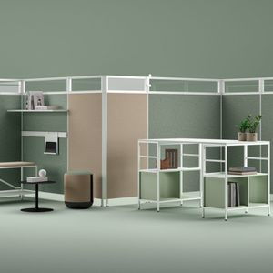 Kubick Partitions - Desk by Bralco