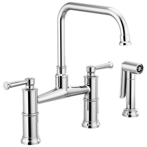 Bridge Faucet With Side Sprayer - Tap by Brizo