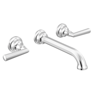 Two-Handle Wall Mount Lavatory Faucet - Less Handles 1.2 Gpm - Washbasin by Brizo