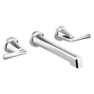 Two-Handle Wall Mount Lavatory Faucet - Less Handles 1.5 Gpm - Washbasin by Brizo