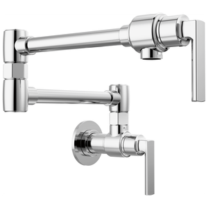 Wall Mount Pot Filler With Lever Handle - Tap by Brizo