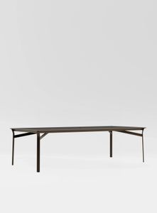 Pasadena 45" x 99" Dining Umbrella Table - Table by Brown Jordan