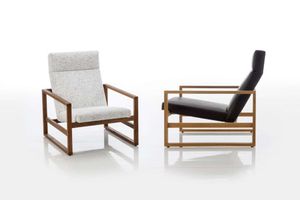 grace wood lounge | Brühl & Sippold GmbH - Armchair by Brühl & Sippold GmbH