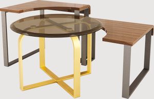 TULIP tris table - Bruno Zampa - Cabinet by BRUNO ZAMPA