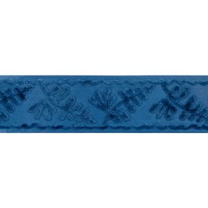 Cassis Tape - Cadet - Curtain by Brunschwig & Fils