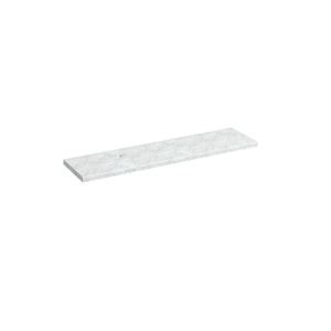 120cm Minerva Worktop Carrara White (120cm Minerva Worktop - Carrara White) | SKU BC305 | Burlington Bathrooms - Shower by Burlington