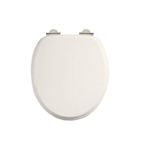 Bespoke Medici Soft Close Seat (Bespoke Medici Seat with Chrome Hinges) | SKU S101CHRM | Burlington Bathrooms - Shower by Burlington