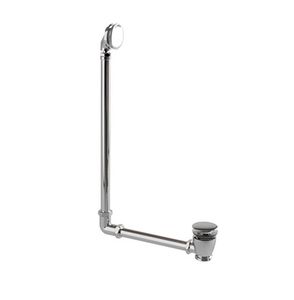 Exposed Bath Overflow, Click-Clack Waste (Exposed Bath Overflow, Click-clack Waste) | SKU CW6 | Burlington Bathrooms - Bathtub by Burlington