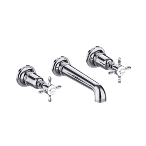 Guild Bath 3TH Wall Mounted (Finish: Chrome) | SKU GU330WNC | Burlington Bathrooms - Bathtub by Burlington