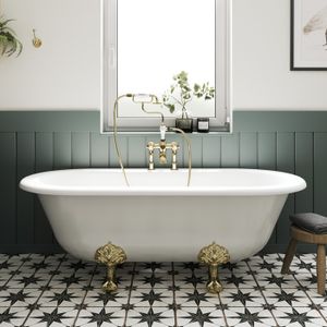 Unwind In Style with An Indulgent Traditional Bath | Burlington Bathrooms - Bathtub by Burlington