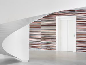 BuzziBrickBack, tactile sound-absorbing wallpaper - Screens by BuzziSpace