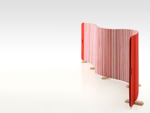 BuzziTwist, freestanding curved room divider - Screens by BuzziSpace