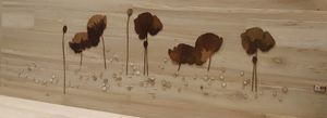 Poetry of the Elm and Poppies - Wallcovering by Cadorin Group