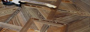 Thermo-Treated Ash pattern in Gold Powder - Wood flooring by Cadorin Group