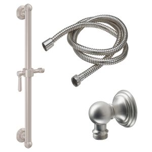 24" Grab Bar Handshower Kit - Lever Handle with Line Base - Shower by California Faucets