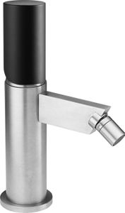Bidet Set with Black Cylinder Handle - Tap by California Faucets