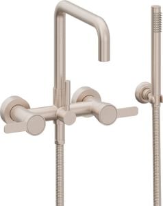 Contemporary Wall Mount Tub Filler - Quad Spout - 1206-XX.FR - Tap by California Faucets