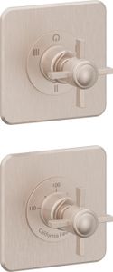StyleTherm Vista™ Trim Only with 3-Outlet Control, Installs Vertical or Horizontal - Shower by California Faucets