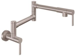 Pot Filler - Dual Handle Wall Mount - Tap by California Faucets