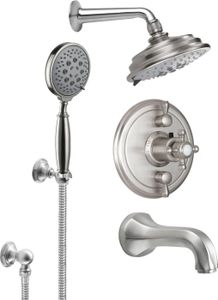 Styletherm 1/2" Thermostatic Shower System - KT07-47.FR - Shower by California Faucets