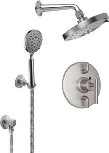Styletherm 1/2" Thermostatic Shower System - KT12-66.FR - Shower by California Faucets
