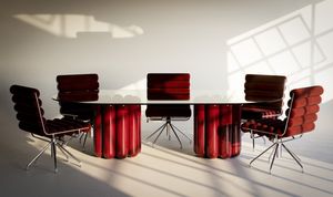 Kupoli Dining Pillar 18 - Table by Cameron Design House
