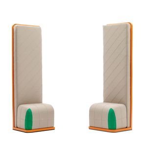 Twin wall beds by Matali Crasset - Table by Campeggi