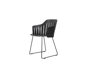Choice chair with sled legs - Chair by Cane-line
