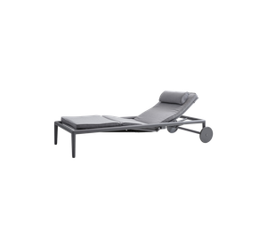 Conic sunbed w/gasspring - Outdoor by Cane-line