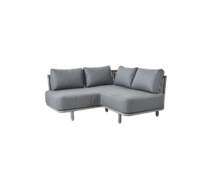 Moments corner module - Armchair by Cane-line