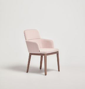 Concord Armchair Wooden Base - Armchair by Capdell