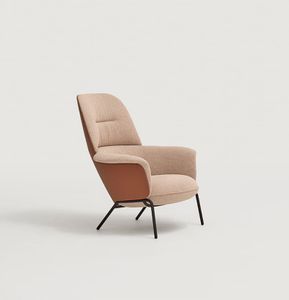 Ulis Alta Con Patas Metálicas Armchair - Chair by Capdell