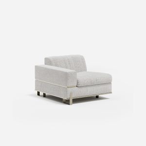 Grand 1 seat module with arm - Coffee table by Capital Collection