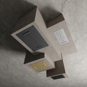 MYDREAM 500X500 23075XN-CRX - 4-spray mist spray built-in overhead shower - Shower by Carimali