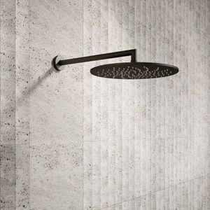 MYSLIM SLM0008CRX/SLM0009CRX - Extra flat stainless steel rain shower with arm - Shower by Carimali