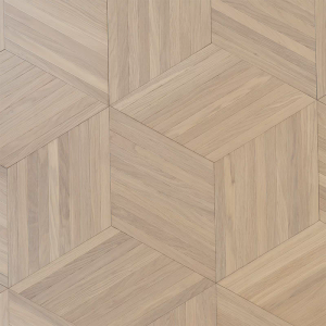 The Modular | Semi-Solid Oak Wood Parquet Flooring Piano Palladio Bianco - Wood flooring by CarréSol Éditions