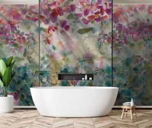 Wallpaper Acquerello - Wallpaper by Carta da Parati Artistica