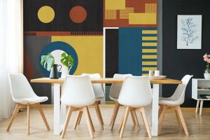 Wallpaper Bauhaus style - Wallpaper by Carta da Parati Artistica