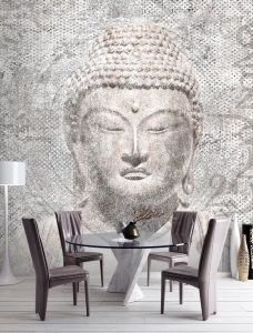 Wallpaper Buddha - Wallpaper by Carta da Parati Artistica