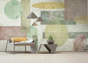 Wallpaper Geometrica anni 20 - Wallpaper by Carta da Parati Artistica