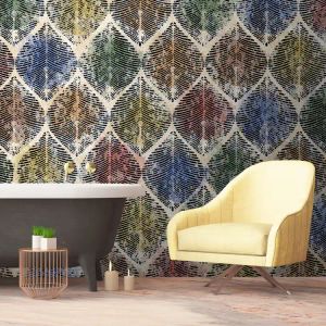Wallpaper Geometrica vintage - Wallpaper by Carta da Parati Artistica