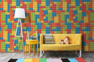 Wallpaper Giocattoli lego - Wallpaper by Carta da Parati Artistica
