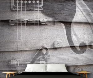 Wallpaper Gretsch - Wallpaper by Carta da Parati Artistica