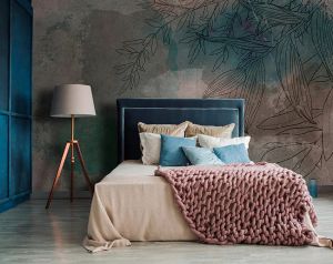 Wallpaper Inserti fioriti - Wallpaper by Carta da Parati Artistica