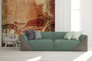 Wallpaper Moto vector - Wallpaper by Carta da Parati Artistica