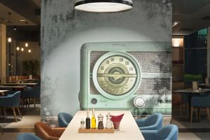 Wallpaper Radio - Wallpaper by Carta da Parati Artistica