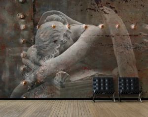 Wallpaper Ruggini Angeliche - Wallpaper by Carta da Parati Artistica
