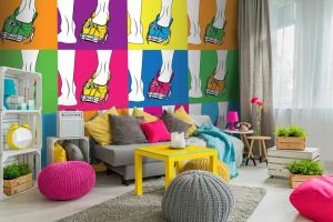 Wallpaper Scarpe - Wallpaper by Carta da Parati Artistica