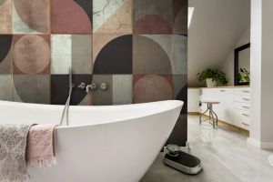 Wallpaper Vintage style - Wallpaper by Carta da Parati Artistica